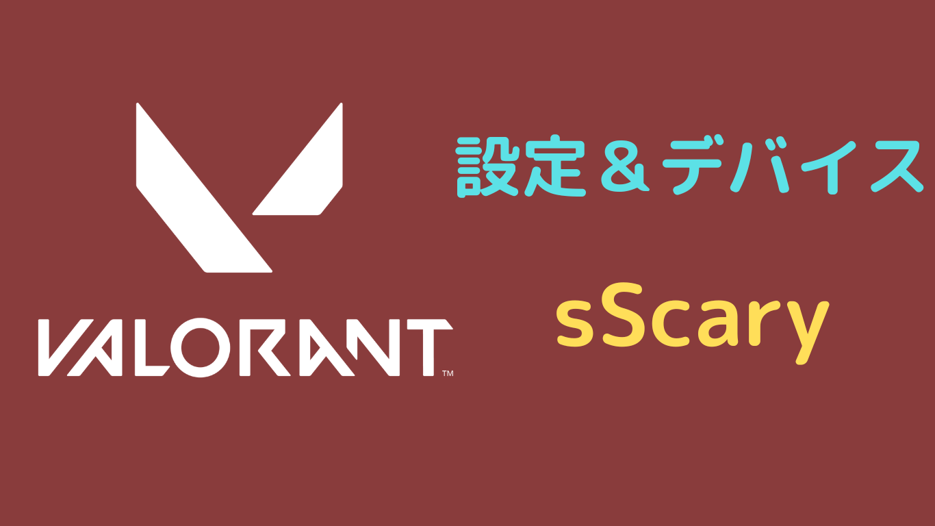 sScary valorant 設定
